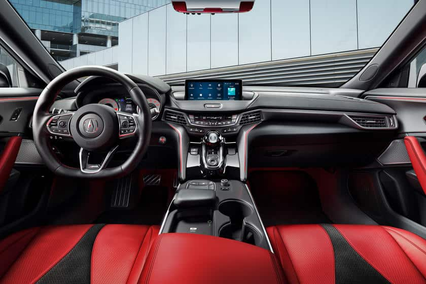 2022 acura tlx interior