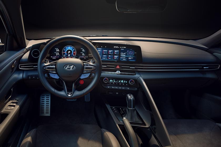 2022 Hyundai Elantra N Line interior