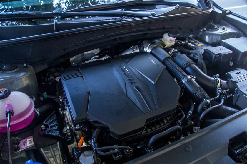 2022 Hyundai Santa Cruz engine