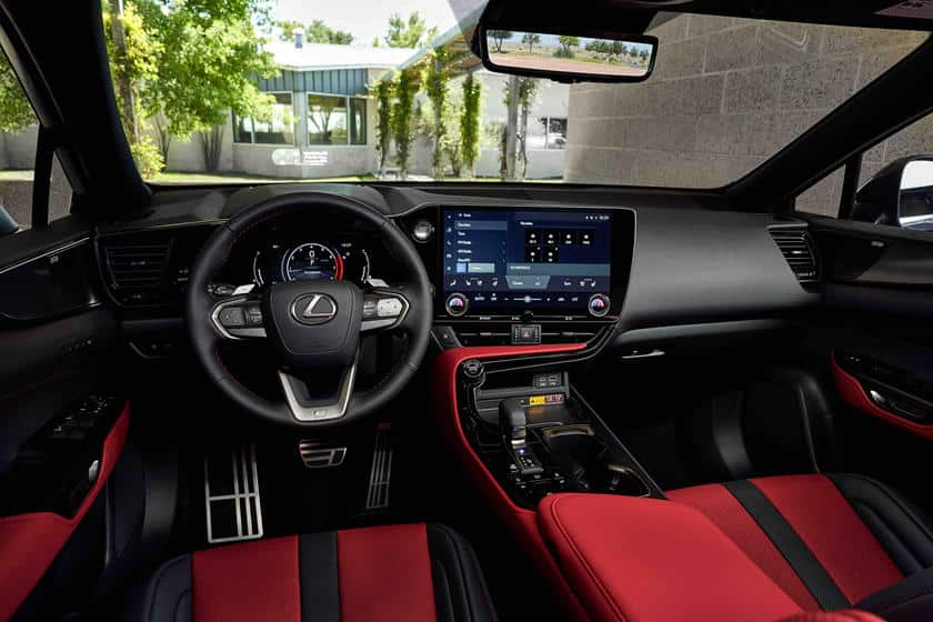 2022 Lexus NX Interior