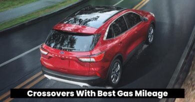 Crossovers With Best Gas Mileage