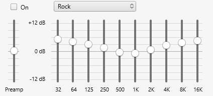 8-Rock EQ Setting