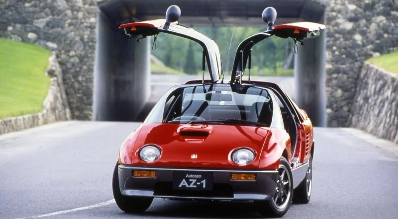 Car With With Butterfly Doors