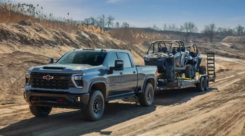 Powerful towing capabilities: 2024 Chevrolet Silverado HD