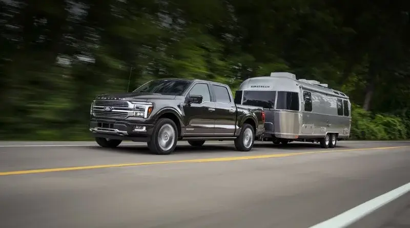 Powerful towing capability: 2024 Ford F-150