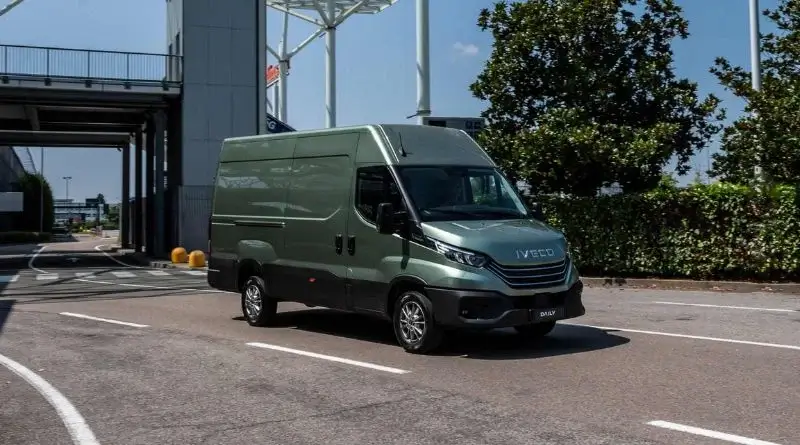 Iveco Daily's towing capacity of 7,700 lbs.